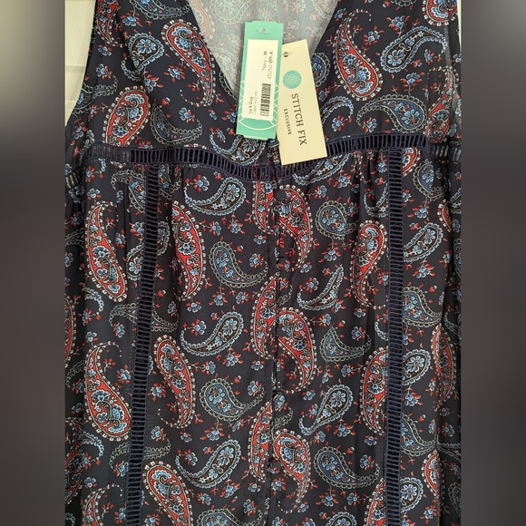 NWT | Ivy & Grey | Catarina Dress | Blue | M - Picture 4 of 8